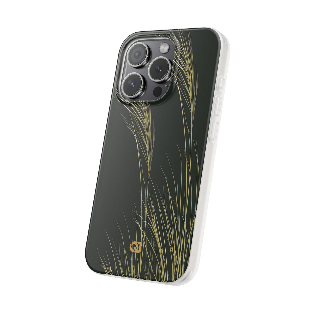 Golden Whispering Reeds · Lite Phone Case for iPhone ·  Green
