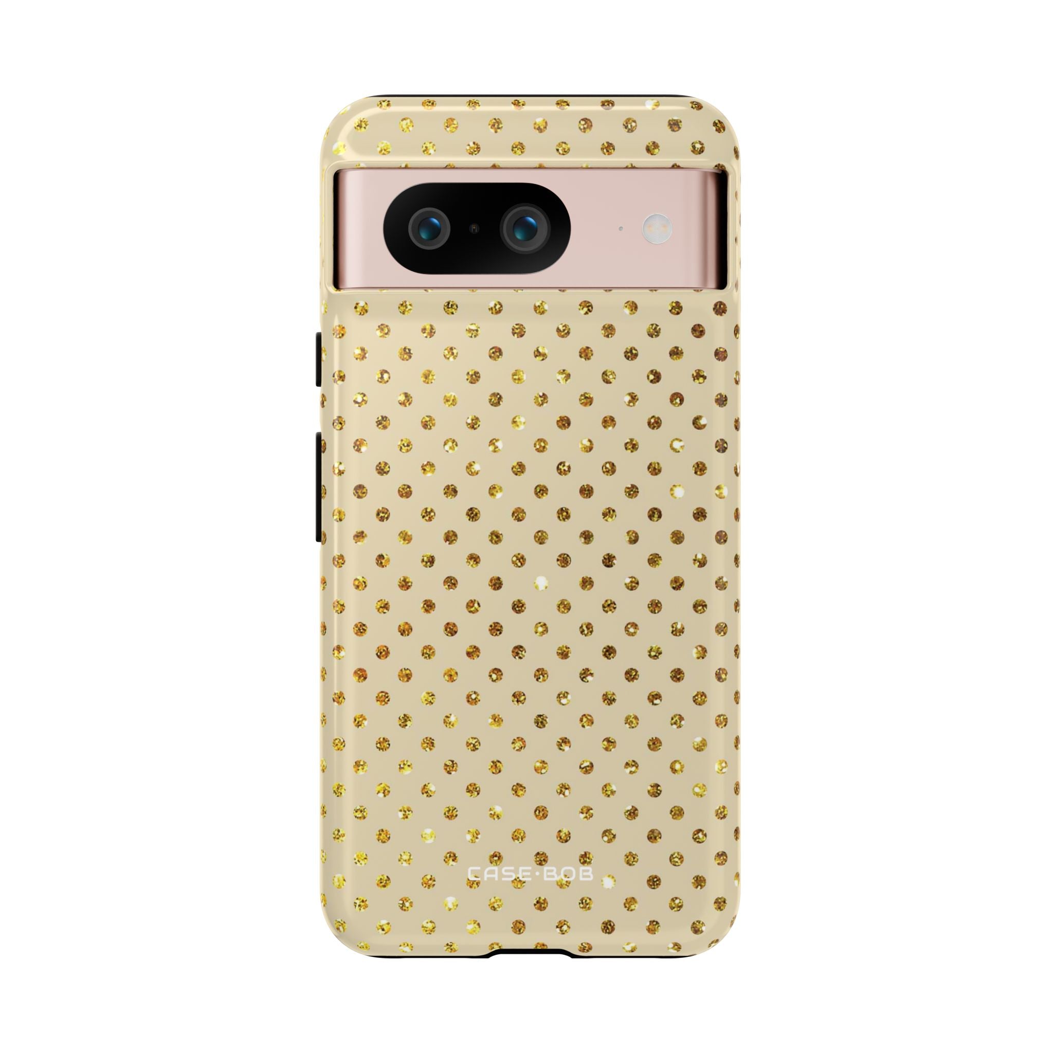 Gold Glitzer Raster Google Pixel 8 Case - Tough
