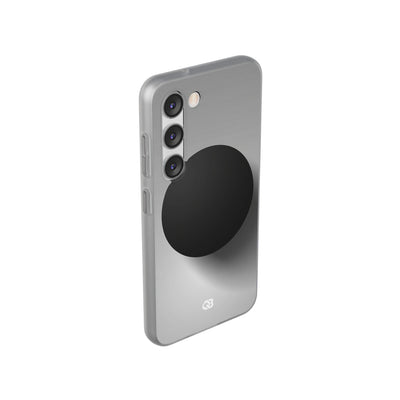 Grey Lite Phone Case for Samsung - Matte Onyx Sphere