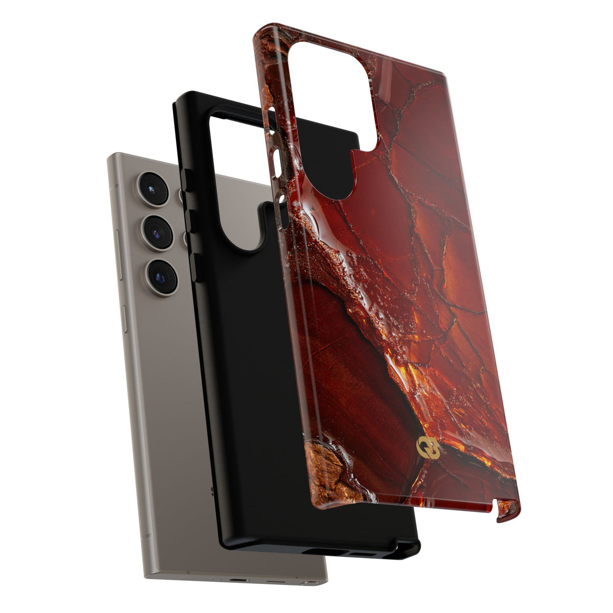 Amber Embrace · Tough Phone Case for Samsung · Brown