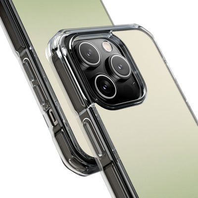 Green Impact MagSafe Phone Case for iPhone - Bone Sage Fade