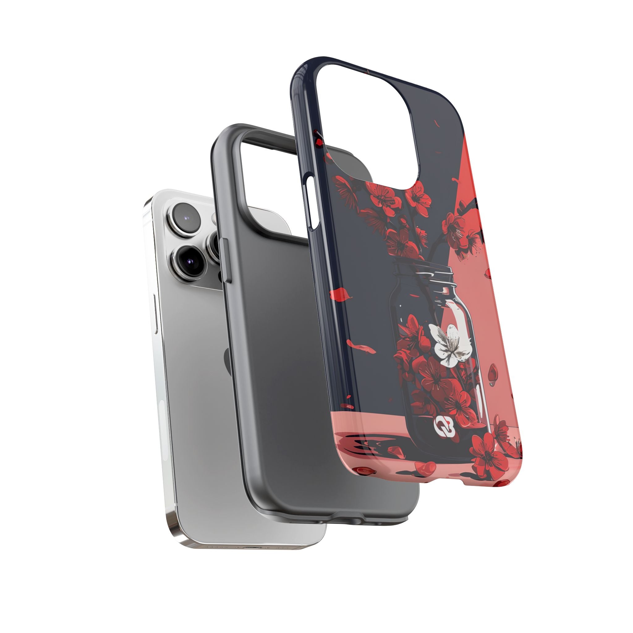 Crimson Blossom Jar · Tough Θήκη για iPhone
