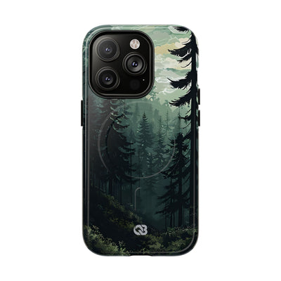 Misty Pine Shadow · Tough+ Phone Case for iPhone · Magsafe