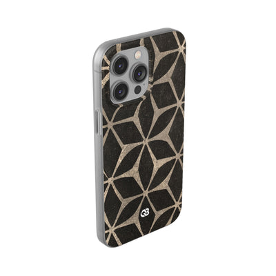 Concrete Mosaic Star · Lite Phone Case for iPhone ·  Black