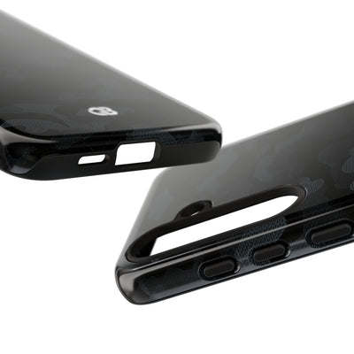 Blackout Urban Camo · Tough Phone Case for Samsung · Black