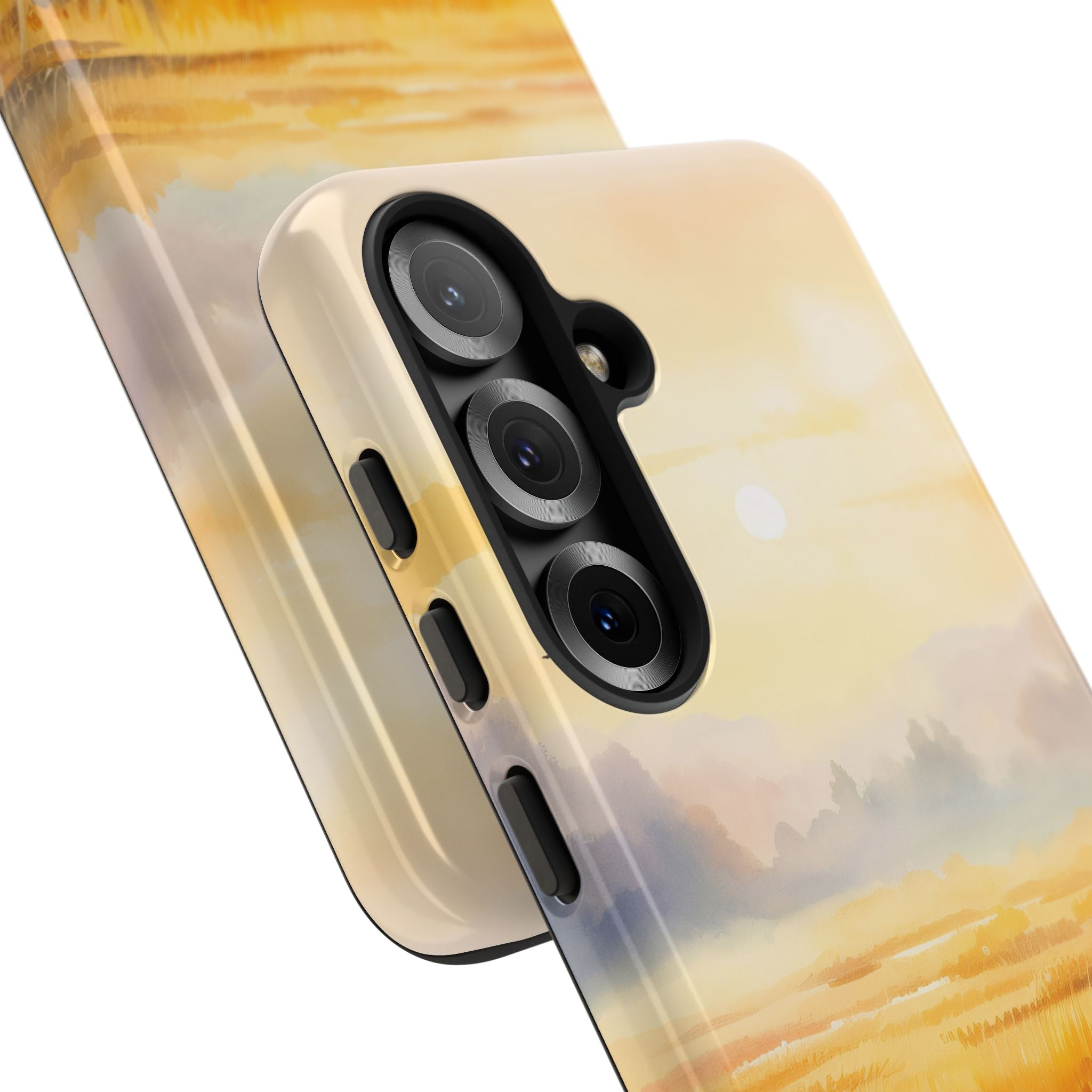 Leuchtender Sonnenaufgang Samsung S25 Case - Tough