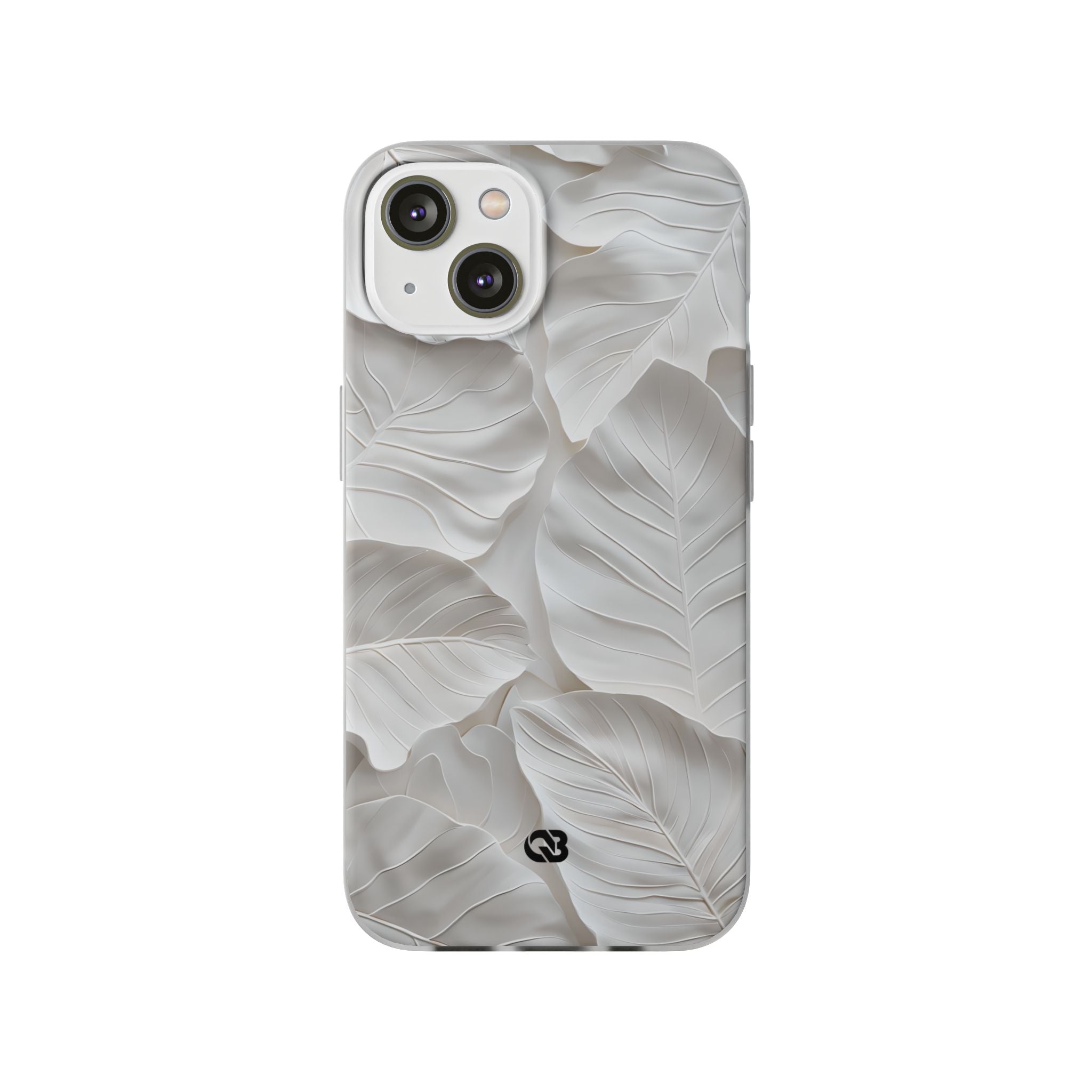 Sculpted Ivory Leaves · Soft Handyhülle für iPhone
