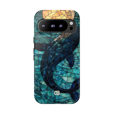 Stained Moon Whale · Tough Custodia per Google Pixel