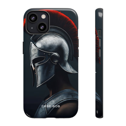 Silver Centurion iPhone 13 Case - Tough