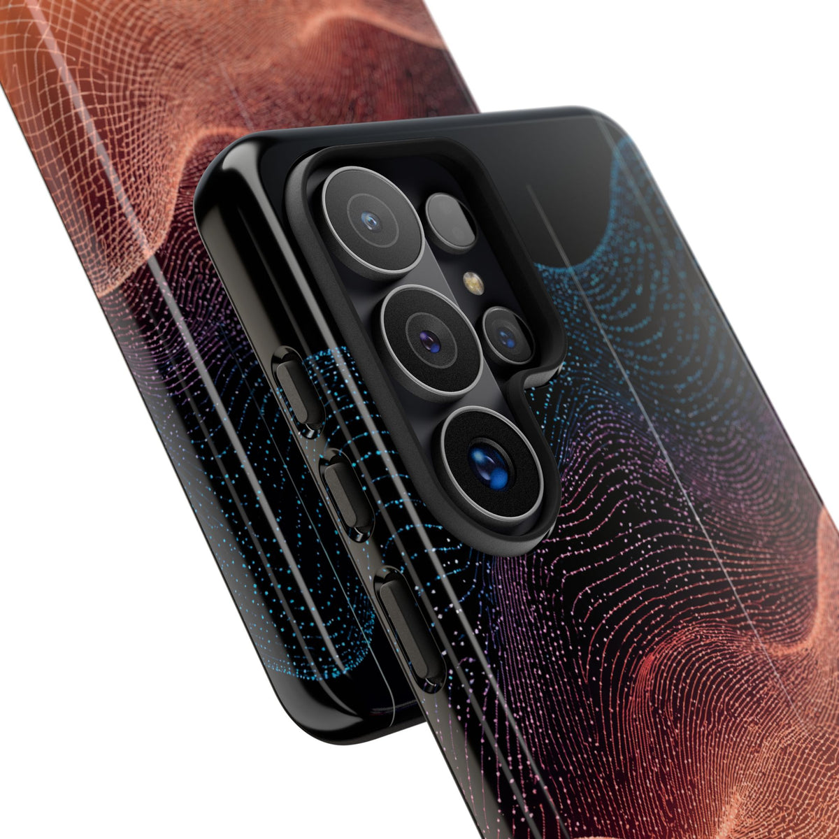 Spectral Elevation · Tough Phone Case for Samsung · Orange