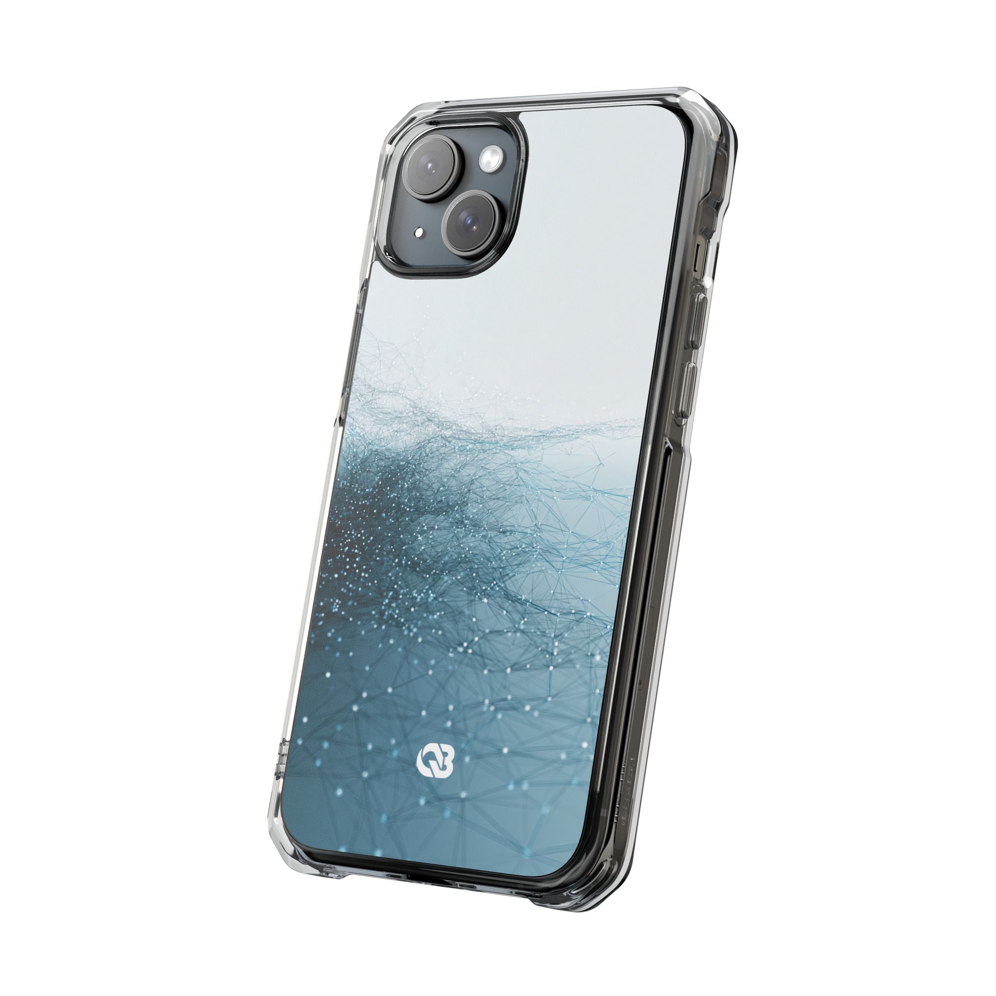 Teal Impact MagSafe Phone Case for iPhone - Arctic Pulse Mesh