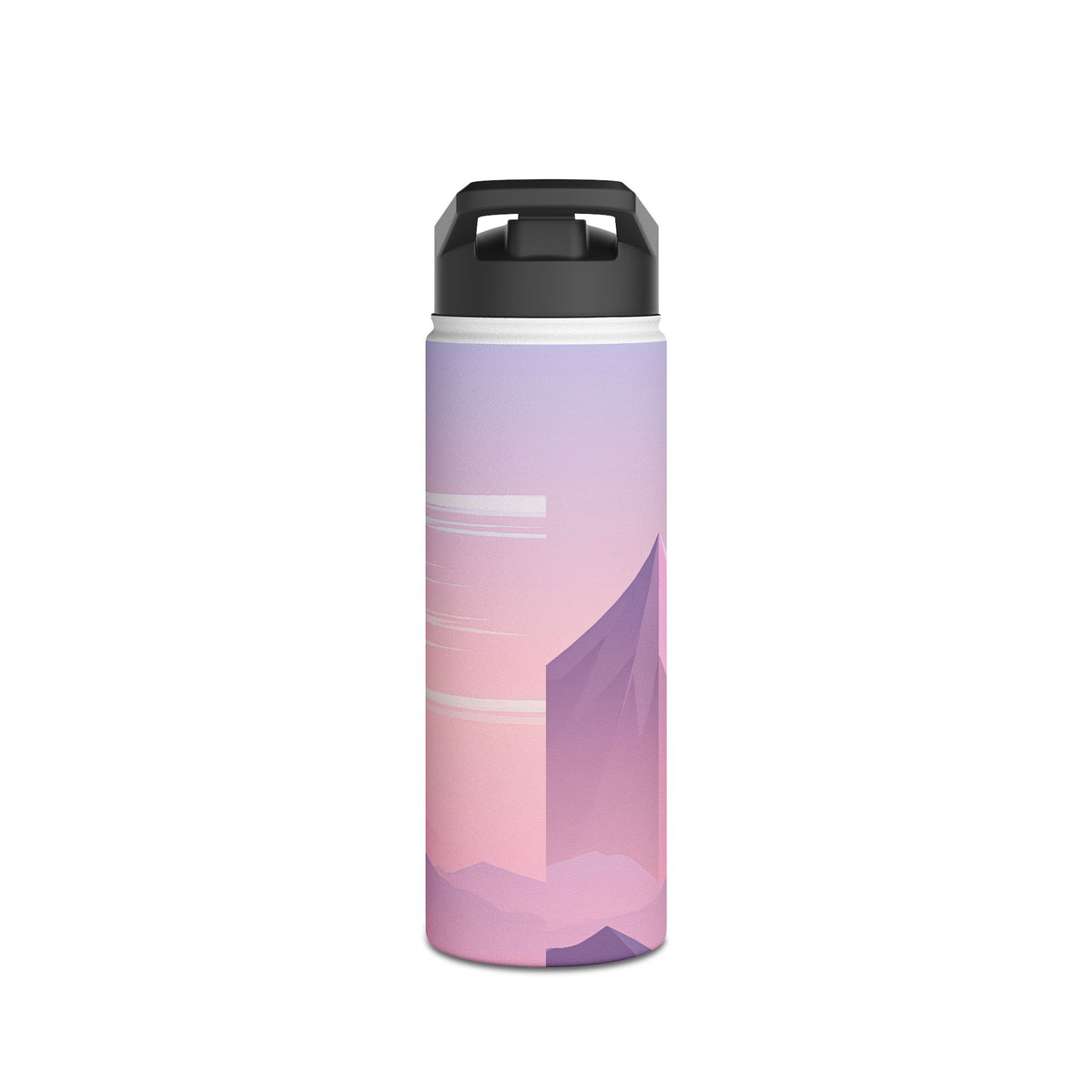 Alpine Twilight · Insulated Water Bottle · Pink