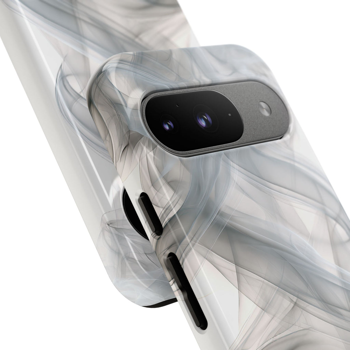 Vapor Noir · Tough Phone Case for Pixel ·  White