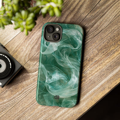 Translucent Aqua Flow · Tough Phone Case for iPhone · Teal
