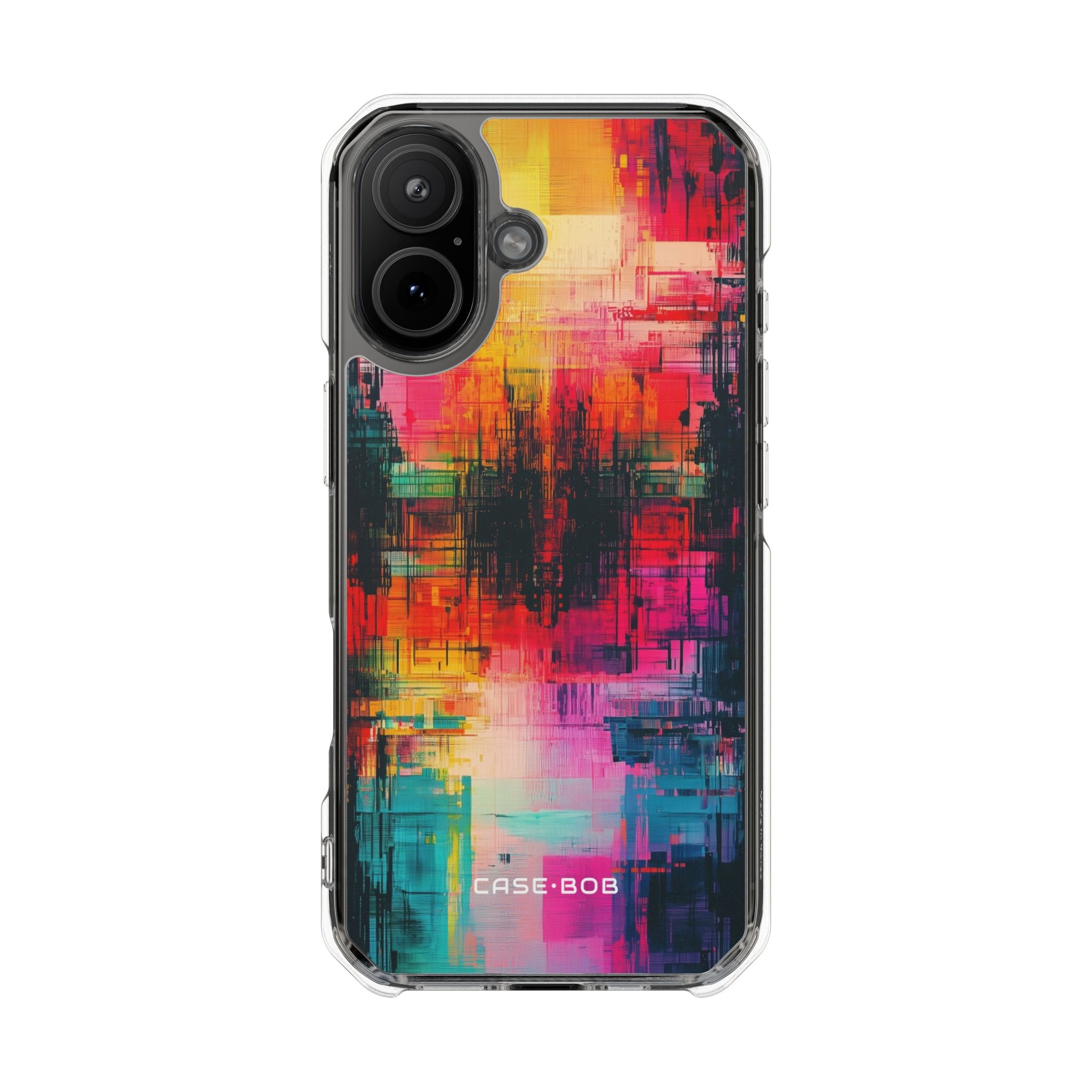 Gouden Block Glitch iPhone 17 Case - Impact