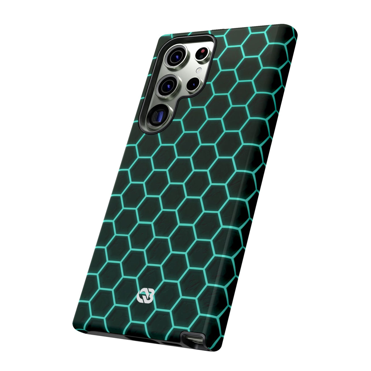 Neon Hex Spectrum · Tough Phone Case for Samsung · Teal