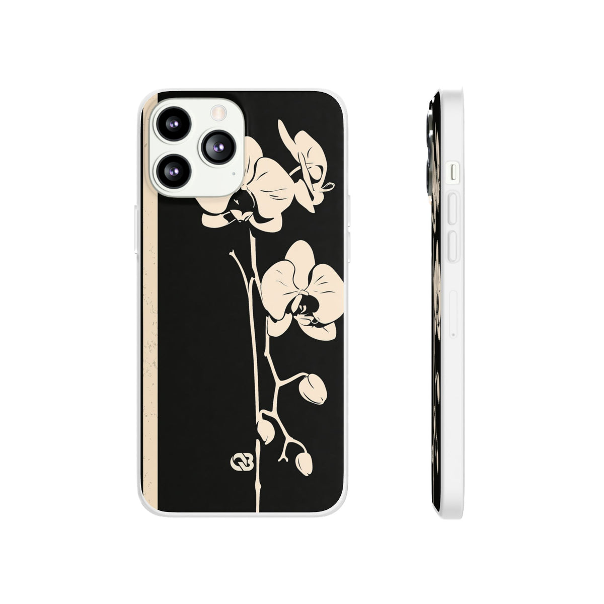 Nocturne Orchid · Lite Phone Case for iPhone ·  Black