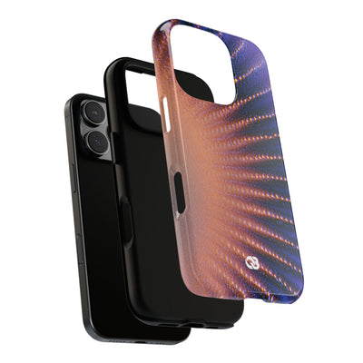 Luminous Aura Burst · Tough Phone Case for iPhone · Blue