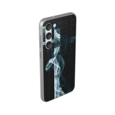 Black Lite Phone Case for Samsung - Arctic Vapor Grid