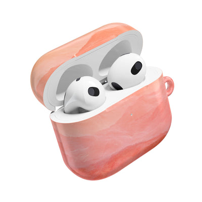 Alpenglow Ridge Vista · Hard Case for AirPods & AirPods Pro · Orange