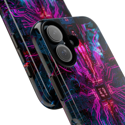 Neural Circuit Core · Tough Phone Case for iPhone · Black