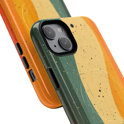 Wavy Forest Veil iPhone 14 Plus Skal - Tough+