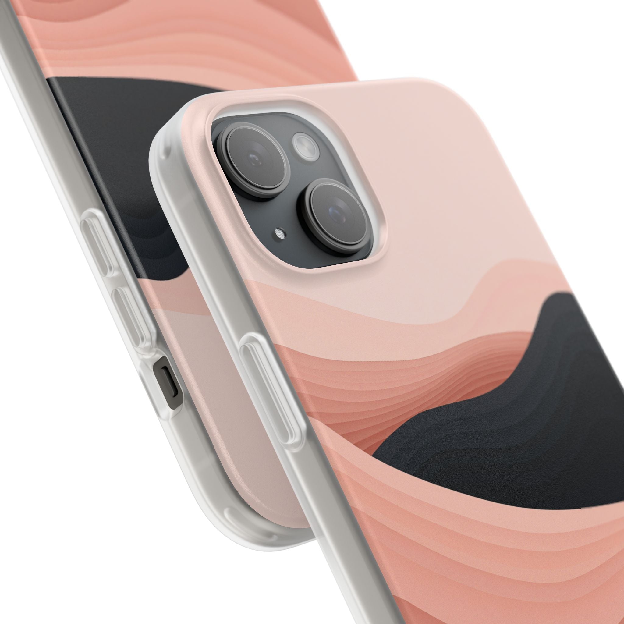 Pink Lite Phone Case for iPhone - Dune Shadow Layers