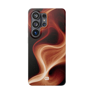 Solar Ember Flow · Lite Phone Case for Samsung · Orange