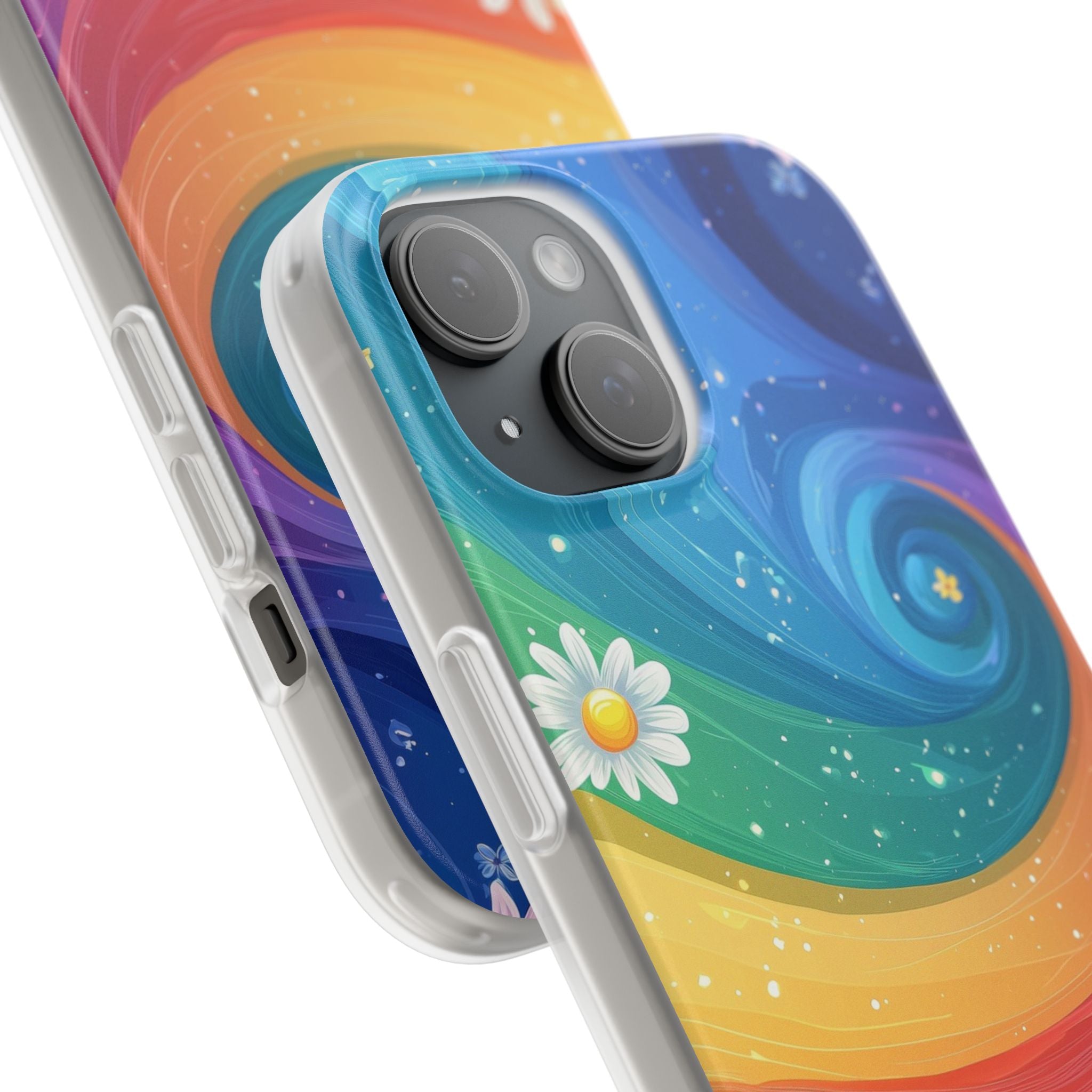 Vortex Bloom iPhone 15 Case - Soft