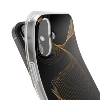 Gold Lite Phone Case for iPhone - Burnished Bronze Helix