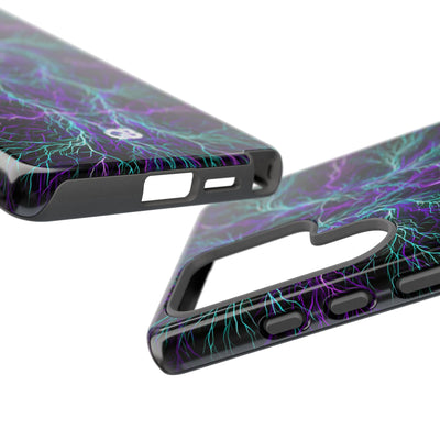 Electric Plasma Arbor · Tough Phone Case for Samsung · Purple