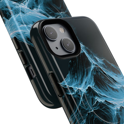 Nordic Frost Peak · Tough 2.0 Magnetic Phone Case for iPhone · Blue
