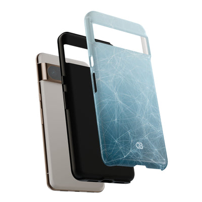 Teal Tough Phone Case for Google Pixel - Arctic Digital Nexus