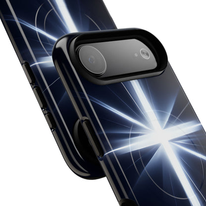 Glowing Crossburst iPhone 17 Air Case - Tough+ - CASE•BOB