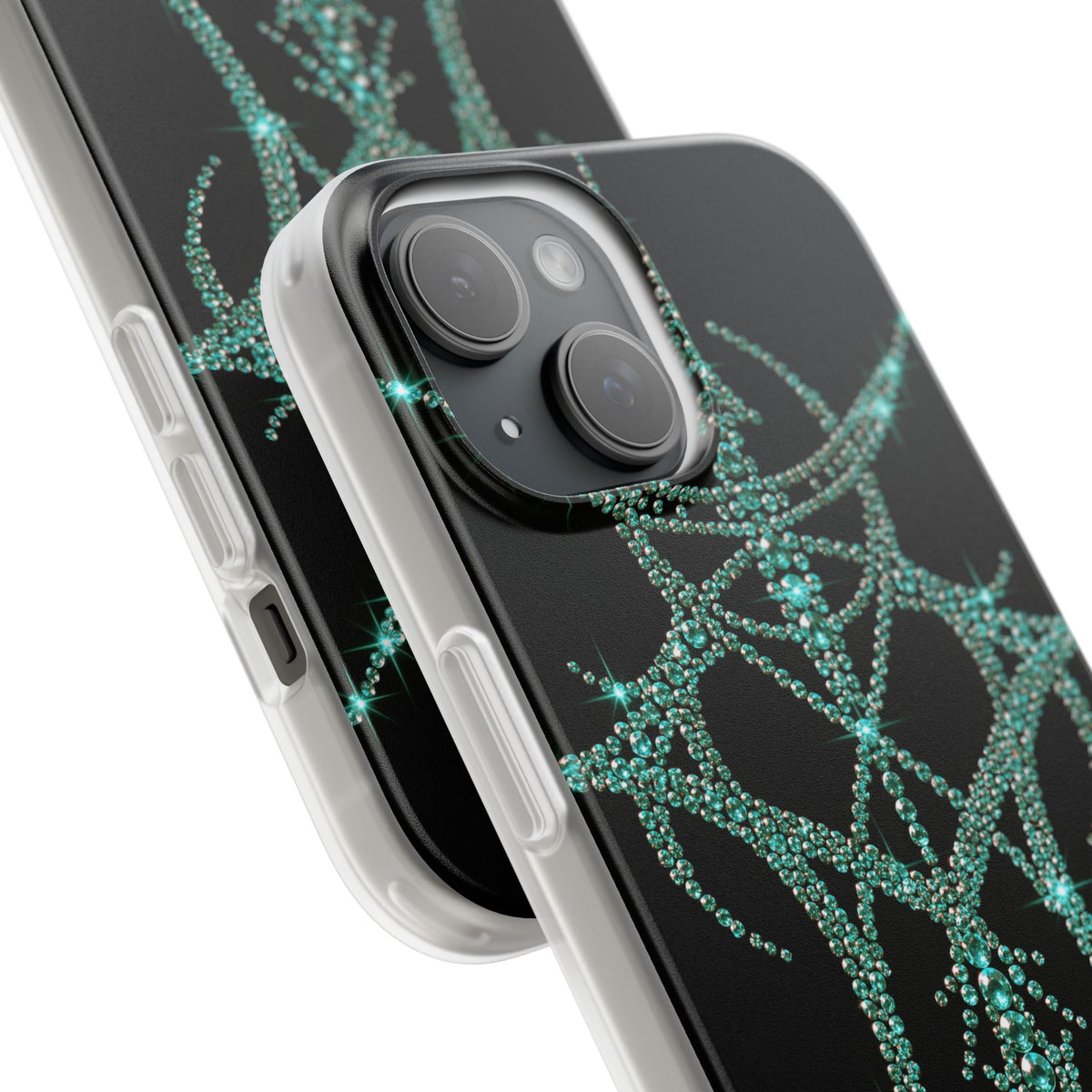 Teal Cyber Sigil · Lite Phone Case for iPhone ·  Teal