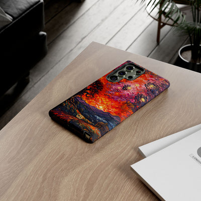 Molten Sky Tree · Tough Phone Case for Samsung