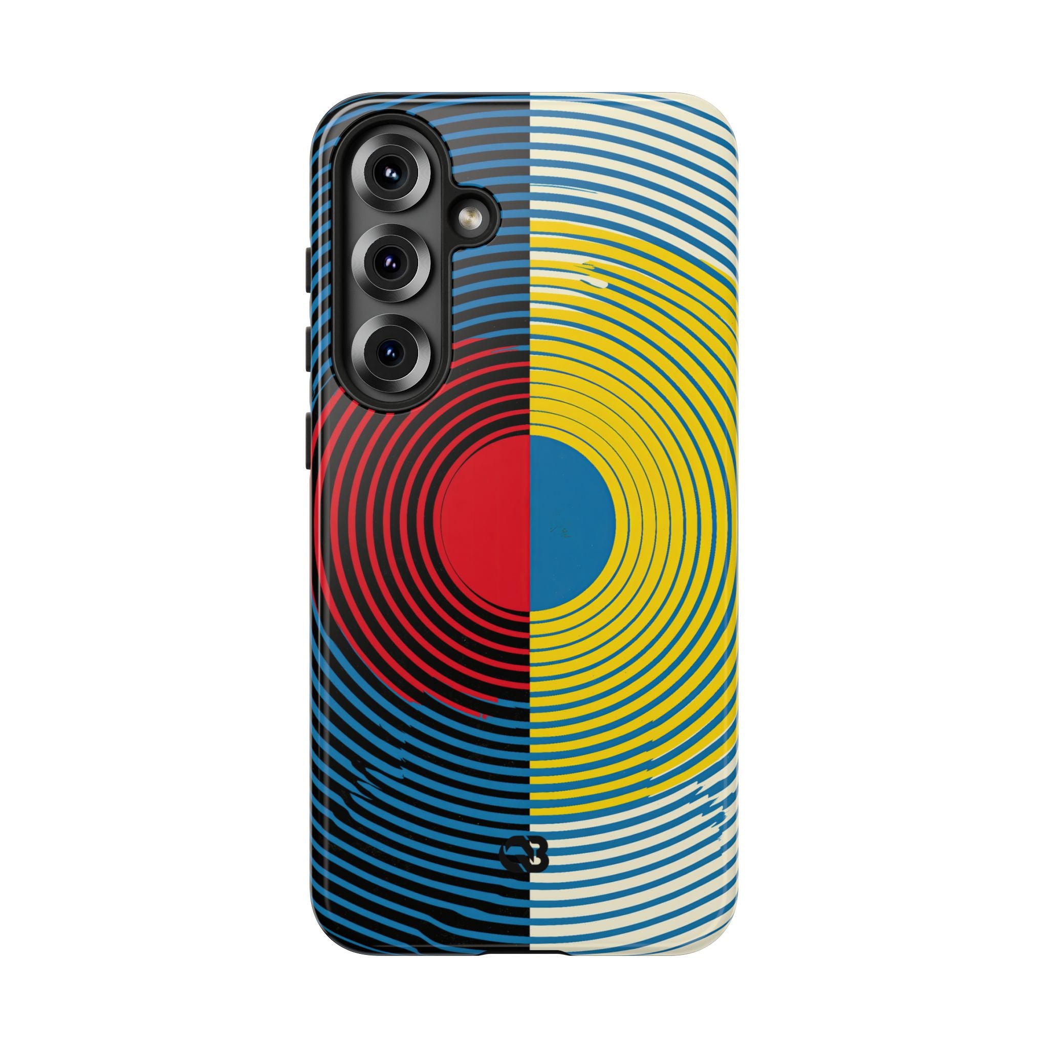 Blue Tough Phone Case for Samsung - Primary Circuit Orbit