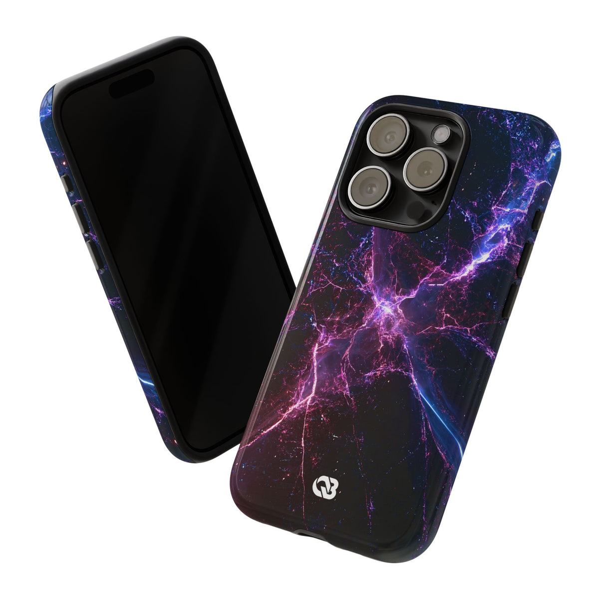 Neural Singularity · Tough Phone Case for iPhone · Black