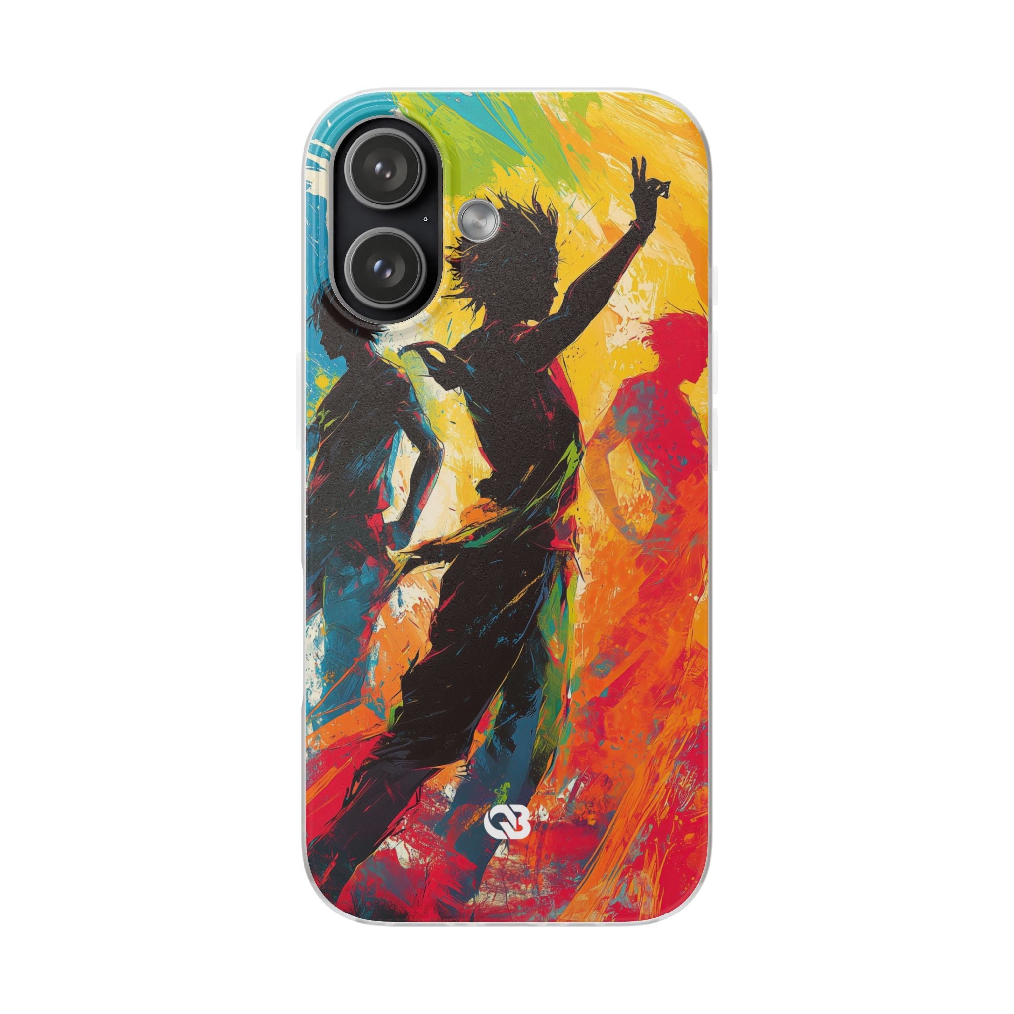 Electric Motion Blur · Soft Phone Case for iPhone