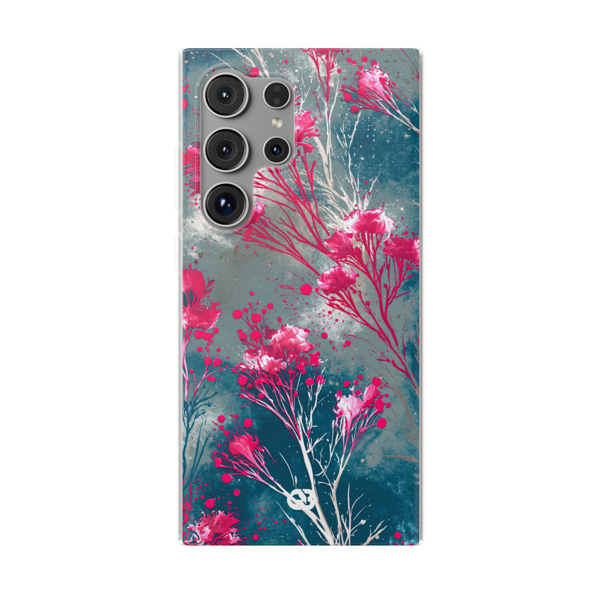Cyber Blossom · Lite Phone Case for Samsung · Teal