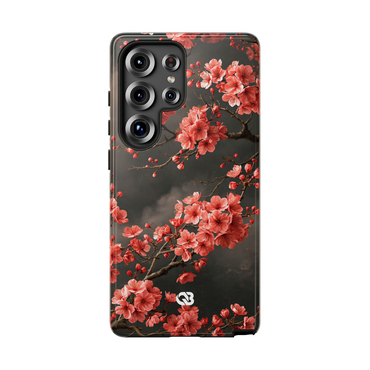 Dark Sakura Nocturne · Tough Phone Case for Samsung · Black