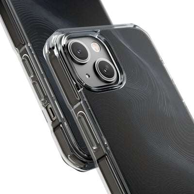 Black Impact MagSafe Phone Case for iPhone - Obsidian Ridge Flux