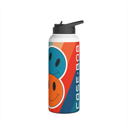Smiley Trio Radiance - Stainless Steel Water Bottle