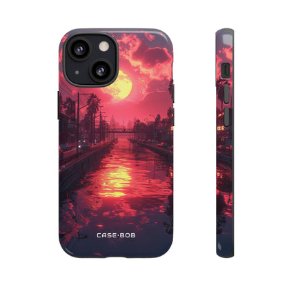 Luminous Moonlight iPhone 13 Mini Cover - Tough