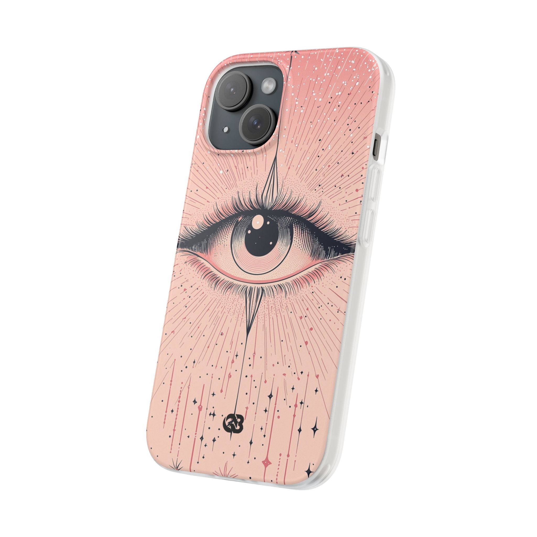 Obsidian Cosmic Gaze · Soft Phone Case for iPhone
