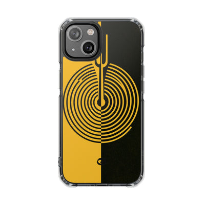 Yellow Impact MagSafe Phone Case for iPhone - Voltage Sector Pulse