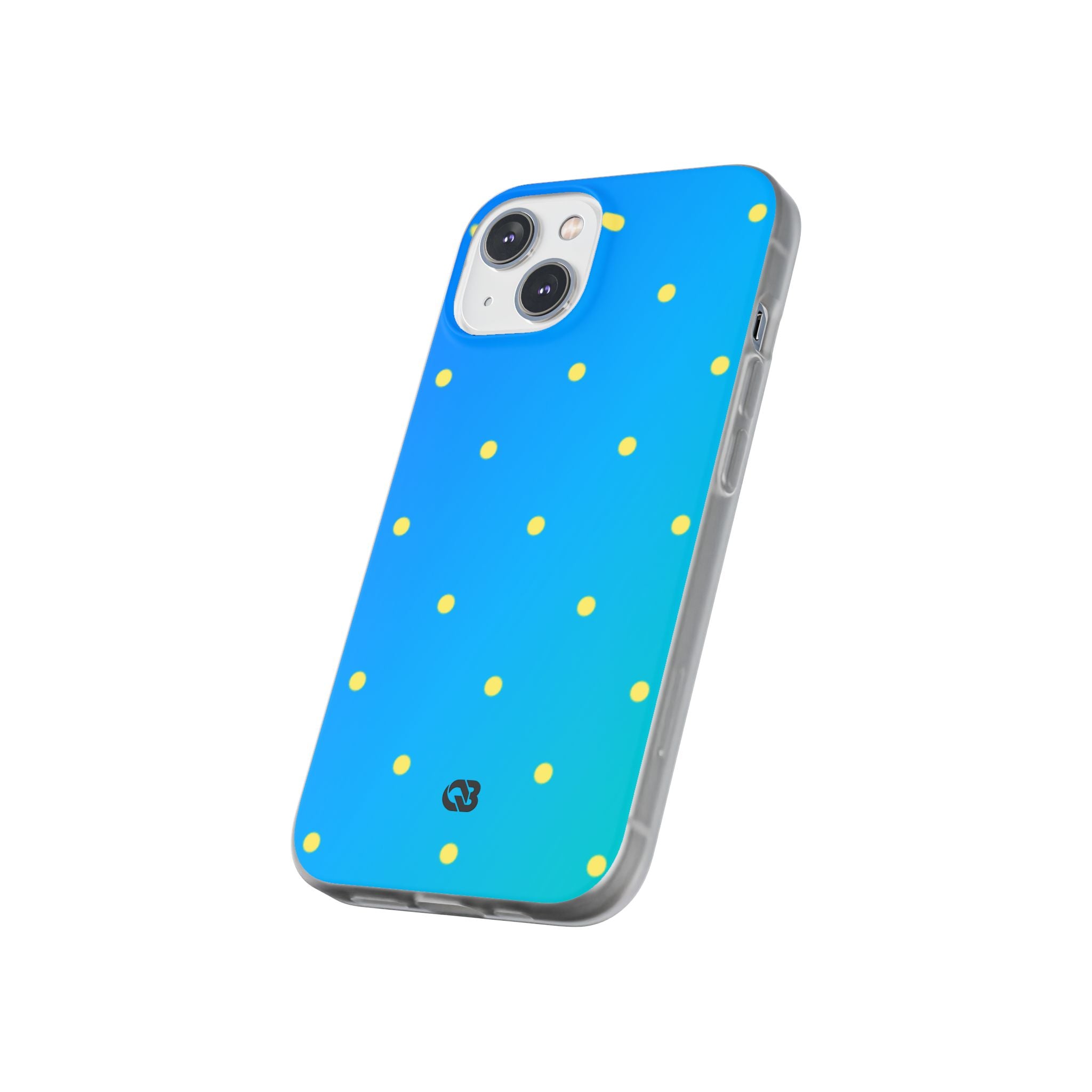 Cyan Sun Dots · Soft
