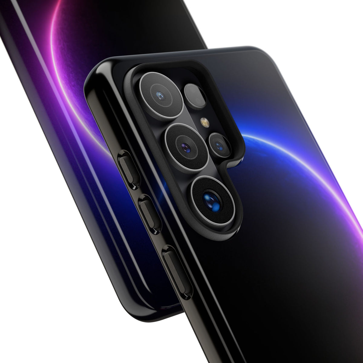 Luminous Eclipse · Tough Phone Case for Samsung · Black