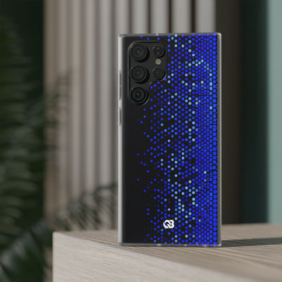 Cobalt Hex Dispersion · Lite Phone Case for Samsung · Blue