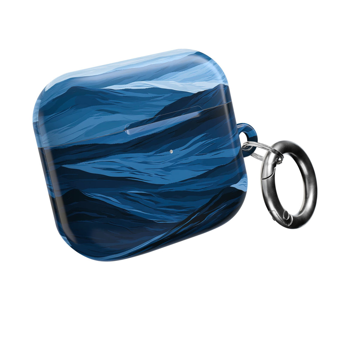 Azure Ridge Horizon · Hard Case for AirPods & AirPods Pro · Blue